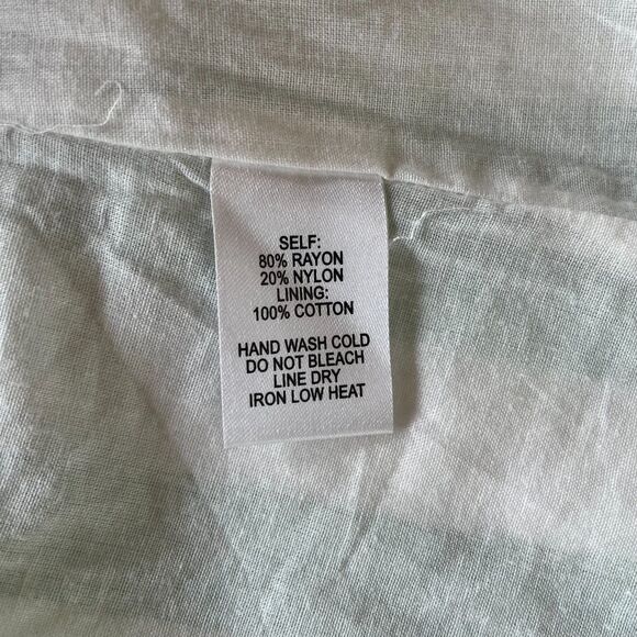 NWT Lulus Persephone White & Green Striped Off the Shoulder Ruffle Dress Size S - Picture 11 of 16